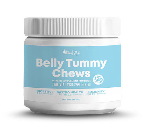 Altimate Pet Belly Tummy Vitamin Supplement For Dogs – 120 Soft Chews (250g)